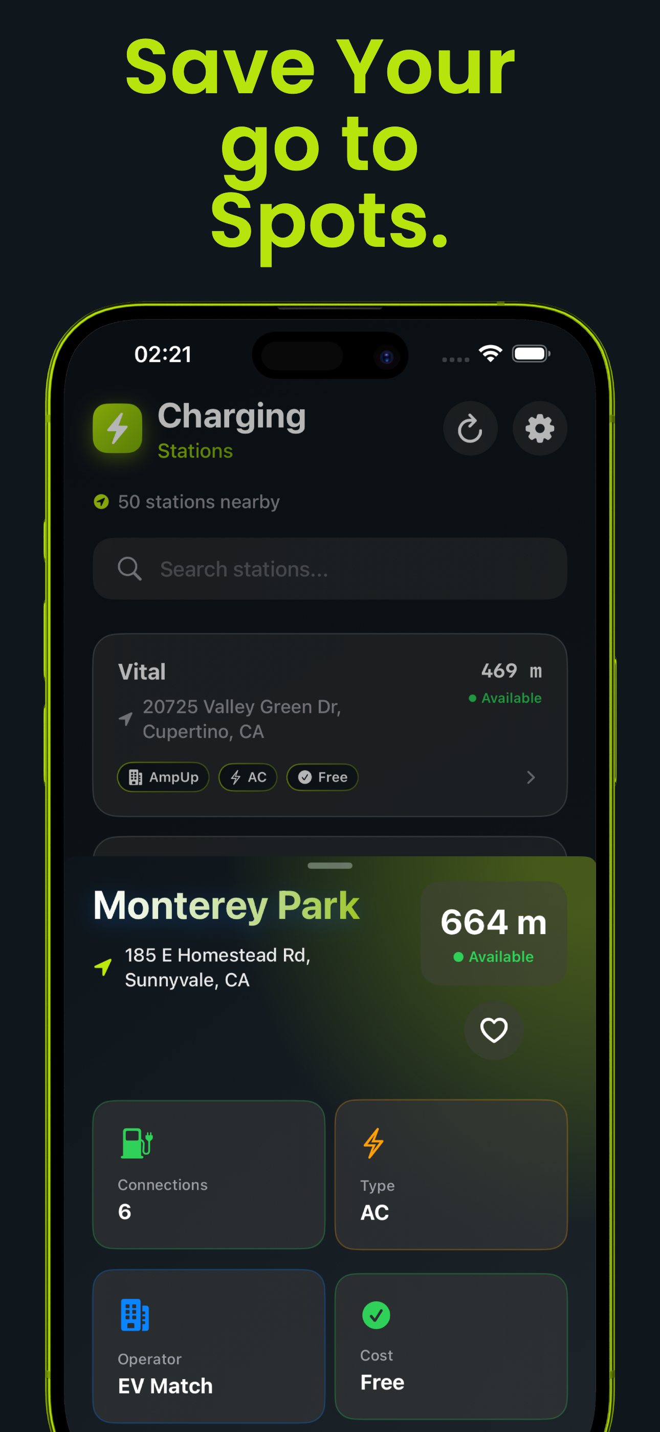 EV Charging Screenshot 2